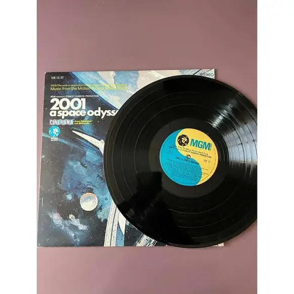 2001 A Space Odyssey Sound Track MGM Records VG+++ Vinyl LP AJ12